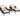 AECOJOY Outdoor 5 Pieces Patio Furniture Set, PE Rattan Wicker Chairs with Ottoman and Table, Brown/Beige