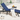AECOJOY Outdoor Chaise Lounge, All Weather Pool Lounge Chairs Ergonomic Design (Navy, 1 PCs)