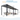 AECOJOY 8'/10'/12' Wide Wall-Mounted Gazebo Pergola Connector (only compatible with polycarbonate roof gazebo)