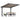 AECOJOY 10' x 8' Gazebo Outdoor Pergola for Patio, 8x10 Freestanding Lean to Hard Top Grill Gazebo