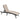 AECOJOY Outdoor Chaise Lounge, All Weather Pool Lounge Chairs Ergonomic Design (Beige, 1 PCs)