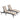 AECOJOY Outdoor Chaise Lounge, All Weather Pool Lounge Chairs Ergonomic Design (Beige, 2 PCs)
