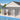 AECOJOY 16'x12' Wall Gazebo with Curtains and Mosquito Netting, White