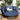 AECOJOY Patio Furniture Outdoor Round Daybed with Removable Cushions 4 Piece Sectional Sofa Patio Furniture Set, Dark Blue
