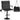 AECOJOY Tall Hunting Bar Chair, 360° Swivel, Compact Folding Design for Hunting Blinds