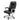 Black office chair with armrests