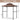 AECOJOY Grill Gazebo 8’x 5’ Outdoor Patio Backyard BBQ Grill Shelter, Brown