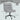 AECOJOY Criss Cross Chair with Wheels Thick Cusion, Premium Leather Grey