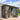 AECOJOY 12'x8' Wall Gazebo with Curtains and Mosquito Netting, Gray