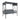 AECOJOY 2-in-1 Convertible Porch Swing Bed 3 Seat, Outdoor Patio Metal Pergola Swing
