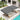 AECOJOY Free Standing Retractable Awning, 10'x10' Dual Side Patio Awnings Outdoor Manual Sun Shade Shelter, Dark Grey
