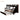 AECOJOY Twin-Over-Full Bunk Bed with Twin size Trundle, Storage and Guard Rail for Bedroom, Espresso