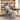 AECOJOY Office Chair with 7 Points Vibration Massage&Heat Functions, Grey Linen with Footrest