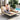 AECOJOY Outdoor Double Chaise Lounge Chair, Convertible Patio Loveseat Sofa Couch with Cushions