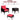 AECOJOY Outdoor 5 Pieces Patio Furniture Set, PE Rattan Wicker Chairs with Ottoman and Table, Brown/Red