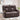 AECOJOY Loveseat Recliner with Cup Holders&Side Pockets, Brown, 2