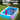 AECOJOY 119"x86"x21“ Inflatable Pool with LED Lights, 3 Light Modes, 3-Ring Blow Up Pool for Adults & Kids(Includes Electric Air Pump)