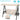 AECOJOY 3-Seat Porch Swings with Adjustable Canopy, Beige