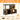 AECOJOY Double Litter Box Enclosure, Wooden Cat Washroom Furniture Hidden with Storage & Doors for 2 Cats