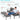 AECOJOY 7 Piece Aluminum Patio Set with Extra Ottomans