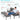 AECOJOY 7 Piece Aluminum Patio Set with Extra Ottomans