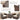 AECOJOY Beige Rattan Garden Dining Set