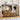 AECOJOY Double Litter Box Enclosure, Wooden Cat Washroom Furniture Hidden with Storage & Doors for 2 Cats