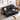 AECOJOY Sleeper Sofa Couch with Pullout Bed, Linen Fabric, Black