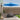 AECOJOY 10ft Cantilever Patio Umbrella, Large Rectangle Umbrella 180° Rotation Offset, Blue