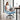 AECOJOY Criss Cross Chair with Wheels Thick Cusion, Premium Leather Blue