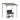 AECOJOY 8' x 5' Wall Mounted Gazebos Pergola, White