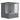 AECOJOY 5x5 FT Storage Shed, Metal Sheds & Outdoor Storage with Lockable Doors and Ventilated Mesh, Utility Garden Tool Shed