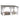 AECOJOY 14'x10' Wall Gazebo with Curtains and Mosquito Netting, White