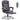 AECOJOY Office Chair with 7 Points Vibration Massage&Heat Functions, Grey Leather with Footrest
