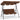 AECOJOY 3-Seat Outdoor Patio Swing Chair, Brown