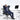 AECOJOY Office Chair with 7 Points Vibration Massage&Heat Functions, Grey Leather with Footrest