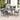 AECOJOY 7-Piece Aluminum Outdoor Dining Set, Patio Table and Stackable Chairs Set for 6
