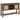 AECOJOY Buffet Cabinet, Coffee Bar Storage Cabinet, 46'' Coffee Bar Table with Rattan Sliding Barn Door, Adjustable Shelves and Bottom Open Shelf