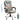 AECOJOY Office Chair with 7 Points Vibration Massage&Heat Functions, Grey Leather without Footrest