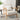 AECOJOY Mid Century Modern Accent Chair Lounge Reading Chair, White