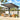 AECOJOY 10' x 8' Gazebo Outdoor Pergola for Patio, 8x10 Freestanding Lean to Hard Top Grill Gazebo