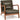 AECOJOY Mid Century Modern Accent Chair Lounge Reading Chair, Green