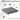 AECOJOY Outdoor Chair Cushions, 19 x 19 x 3 Inch Seat Cushions for Patio Furniture, Splashproof & Fade Resistant, Beige&Dark Grey
