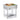 AECOJOY Commercial Food Warmer 1500W Electric Steam Table with 6x6QT Pans & Shelf