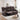 AECOJOY 3 Seater Reclining Sofa with 2 Cup Holders&Side Pockets, Brown