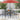 AECOJOY 39.4" Outdoor Patio Dining Table for 4, Metal Patio Table with 1.6" Umbrella Hole