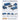 AECOJOY Aluminum Patio Furniture Set, 5 Pieces Outdoor Sectional Sofa Set, Blue