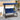 AECOJOY 2-Seat Porch Swings with Adjustable Canopy, Blue