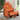 AECOJOY Glider Rocking Chair, Orange Leather