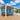 AECOJOY 16'x12' Wall Mounted Gazebos Pergola, White